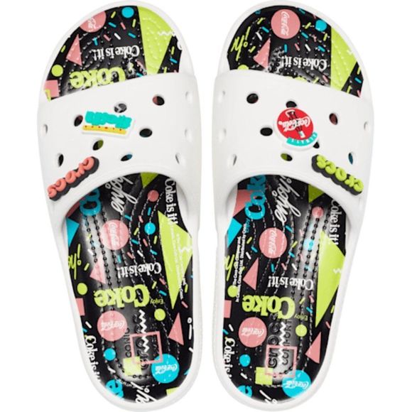 CROCS Shoes - COCA-COLA CLASSIC 90'S SLIDE SANDALS NWT SIZE 9 FOR WOMEN LIMITED EDITION